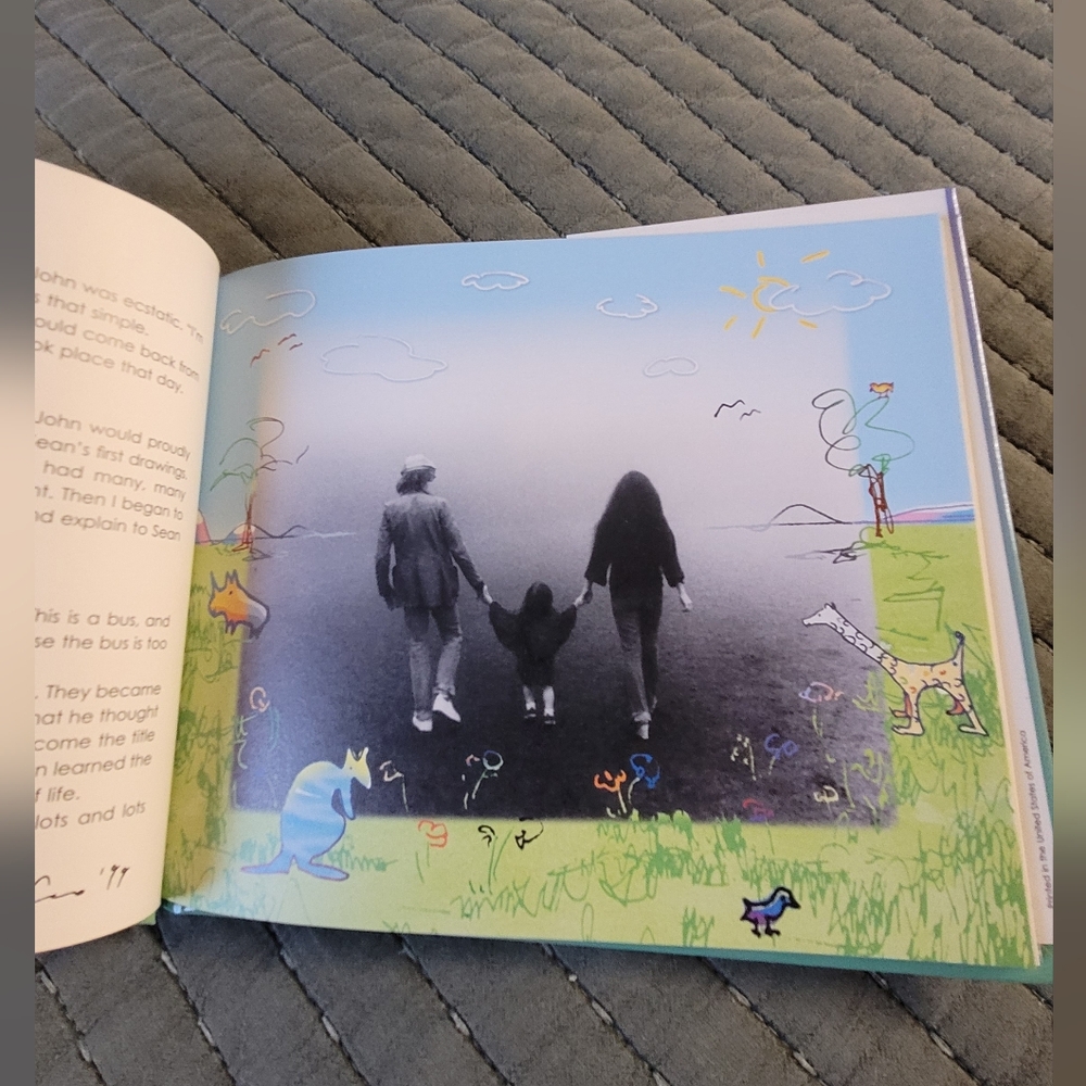 John Lennon 'Real Love' Art Book - Picture 5 of 8